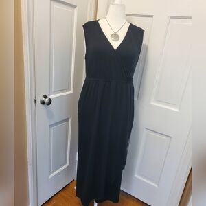 Avenue Madeline Maxi Knit Dress Size 14/16, Black, Classic, Casual
